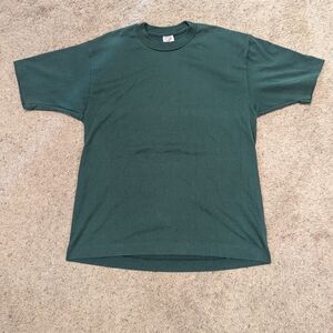 Vintage Men's L Jerzees Heavyweight 50/50 T Shirt